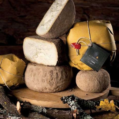 pecorino stagionato sotto cenere