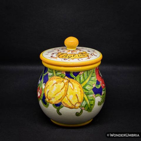 porta aglio in ceramica