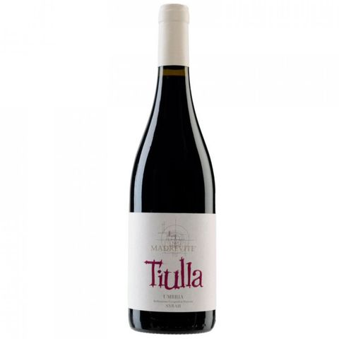 tiulla madrevite vino rosso syrah