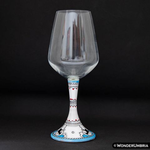 calice in ceramica di deruta