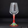 calice per vino in ceramica di deruta